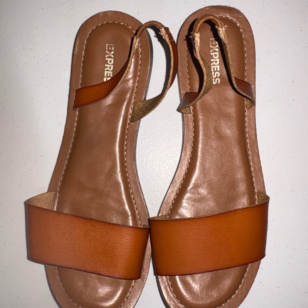 Express Women's Brown Sandals